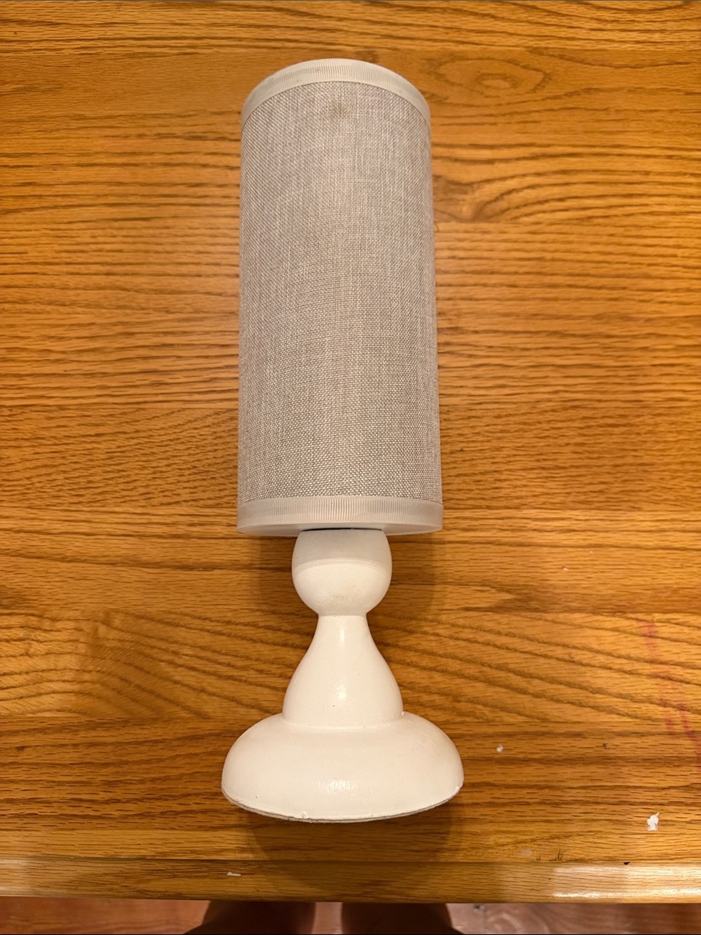 Neutral Gray Fabric Girls Bow Holder